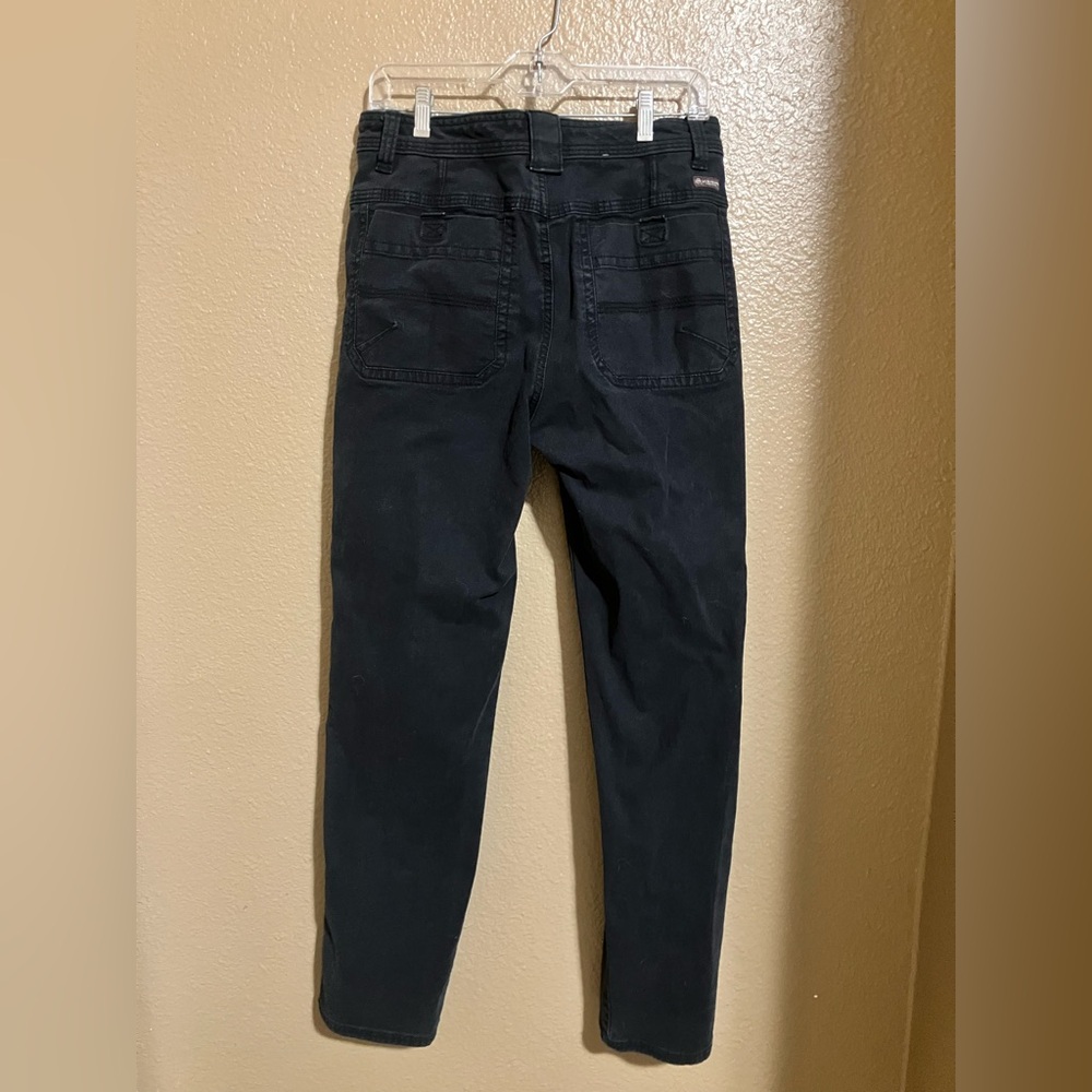 Men's Black Cargo Pants - Picture 2 of 6